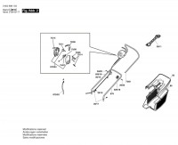 Bosch 0 600 898 103 Arm 32-12 Accu Lawnmower 230 V / Eu Spare Parts